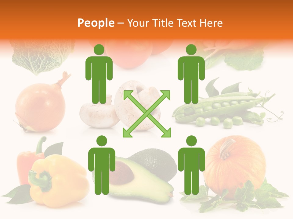 Background Plant Bunch PowerPoint Template