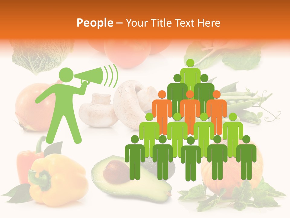 Background Plant Bunch PowerPoint Template