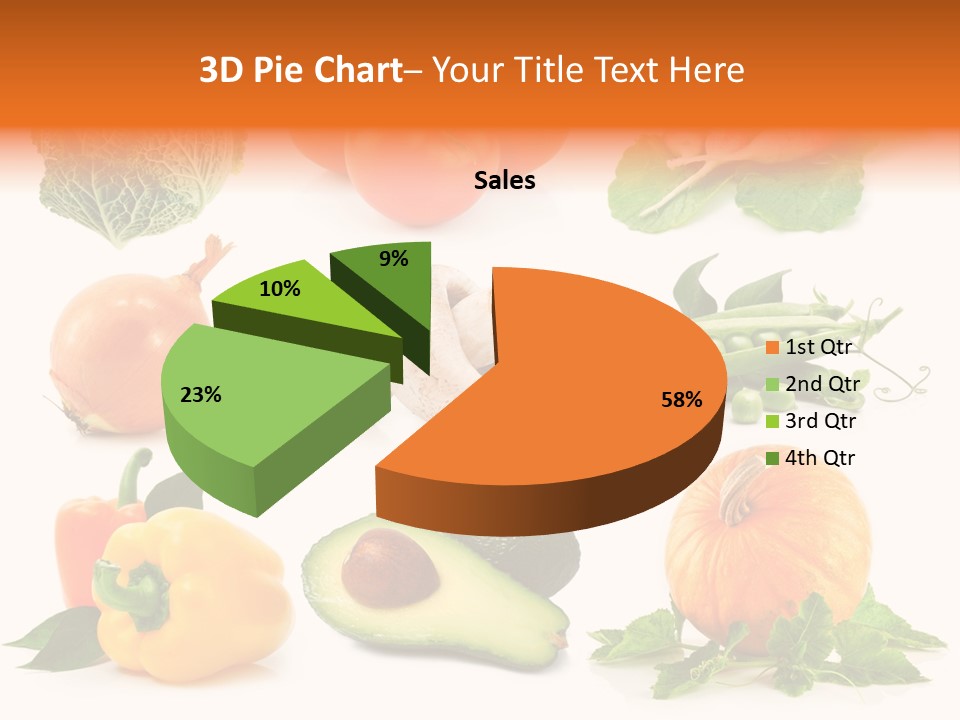 Background Plant Bunch PowerPoint Template