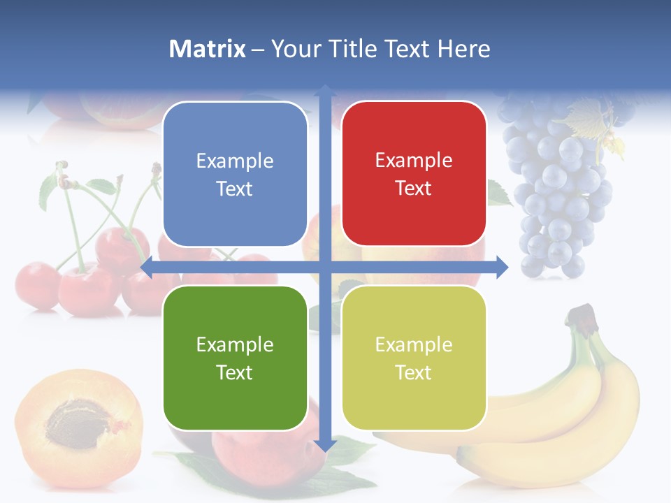 Apple Fruit Tangerine PowerPoint Template