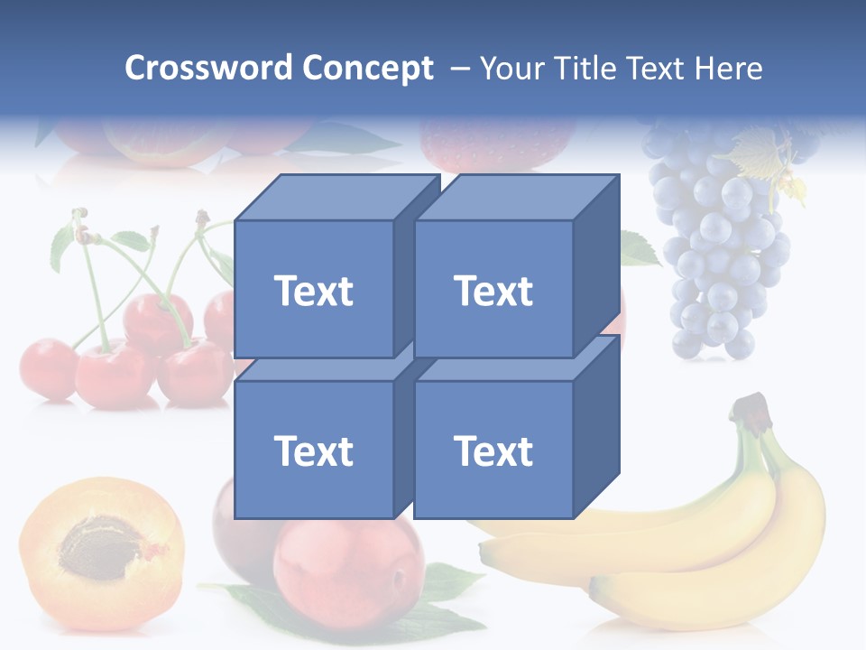 Apple Fruit Tangerine PowerPoint Template