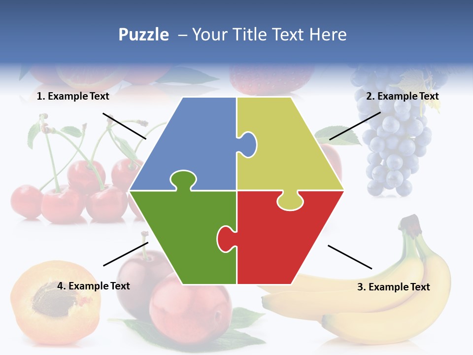 Apple Fruit Tangerine PowerPoint Template