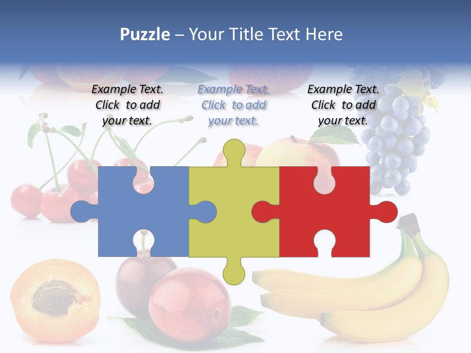 Apple Fruit Tangerine PowerPoint Template