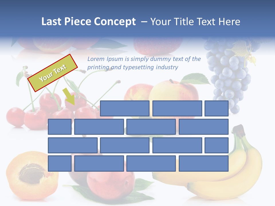 Apple Fruit Tangerine PowerPoint Template
