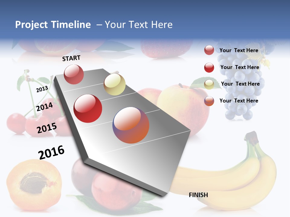 Apple Fruit Tangerine PowerPoint Template