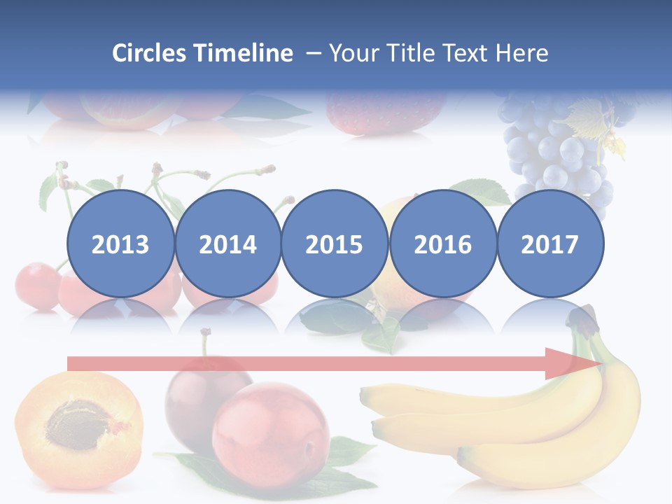 Apple Fruit Tangerine PowerPoint Template
