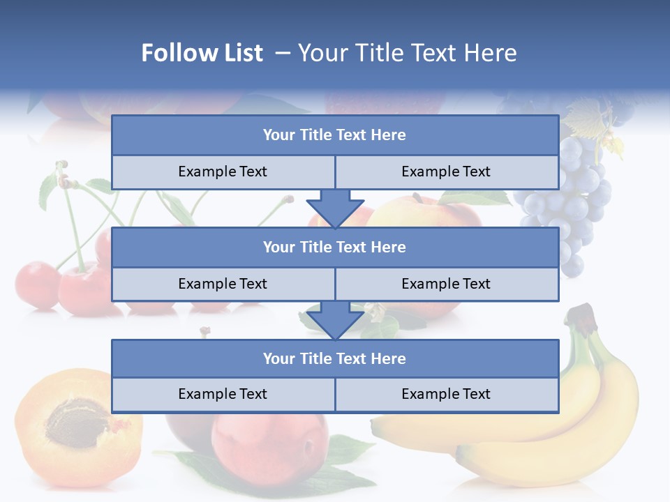 Apple Fruit Tangerine PowerPoint Template