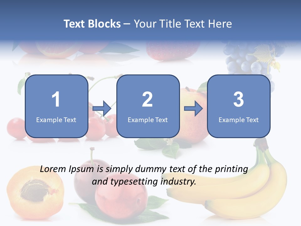 Apple Fruit Tangerine PowerPoint Template