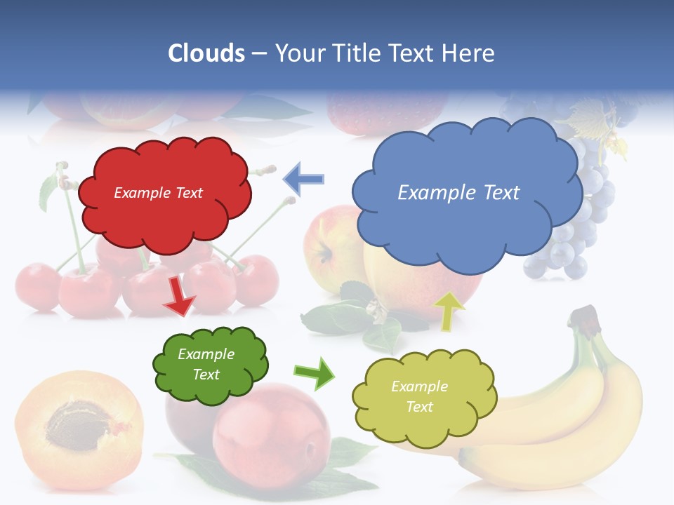 Apple Fruit Tangerine PowerPoint Template