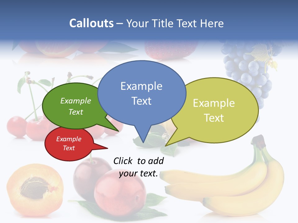 Apple Fruit Tangerine PowerPoint Template