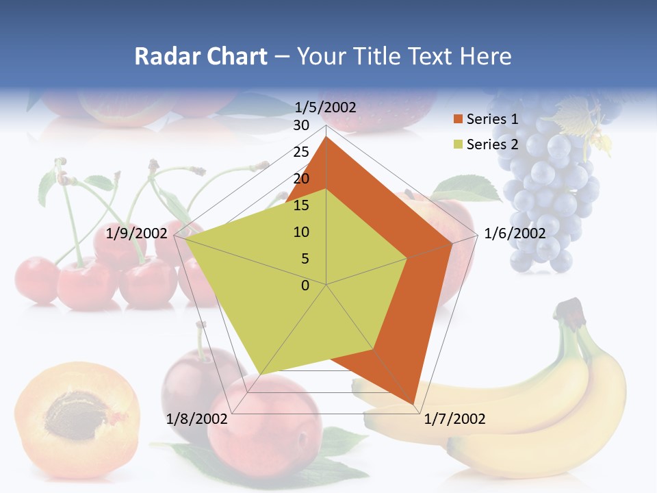 Apple Fruit Tangerine PowerPoint Template