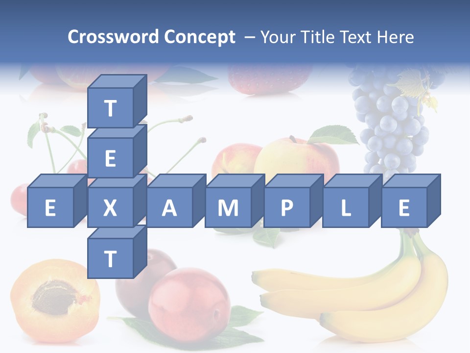 Apple Fruit Tangerine PowerPoint Template