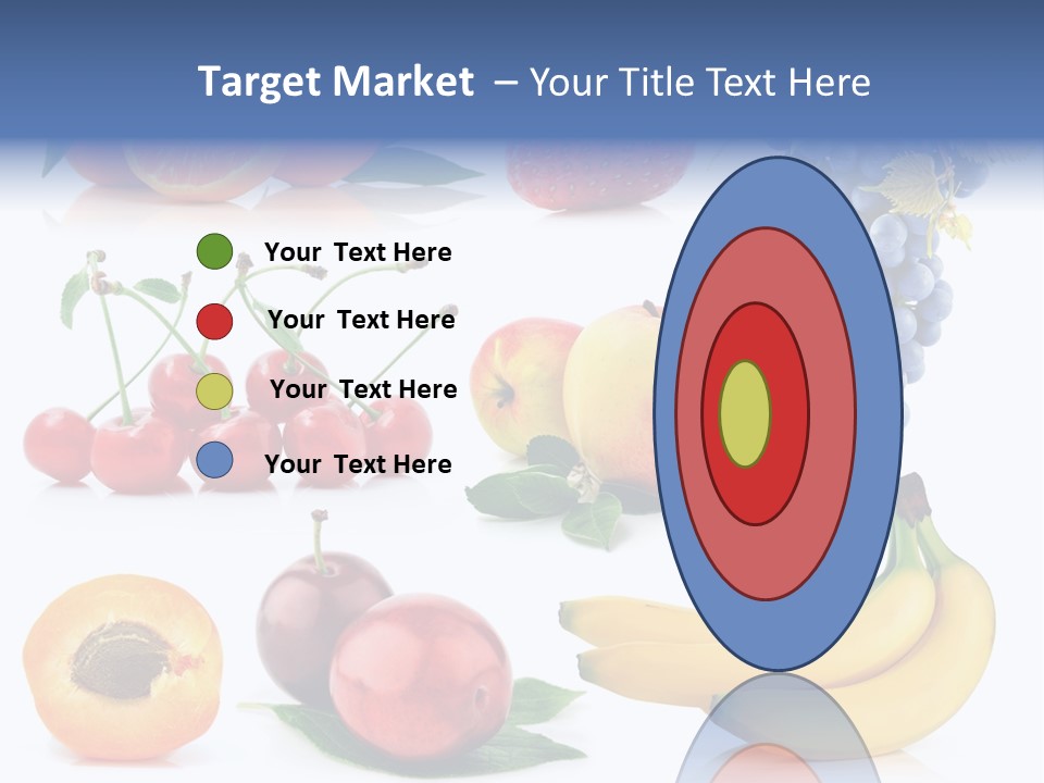 Apple Fruit Tangerine PowerPoint Template