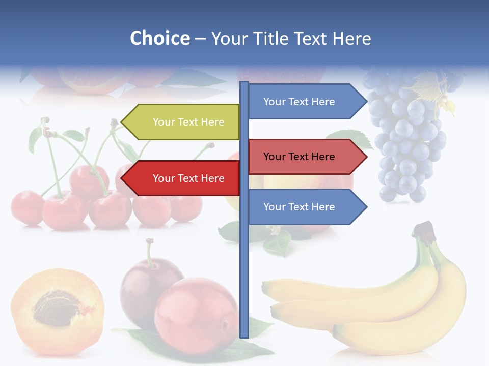 Apple Fruit Tangerine PowerPoint Template