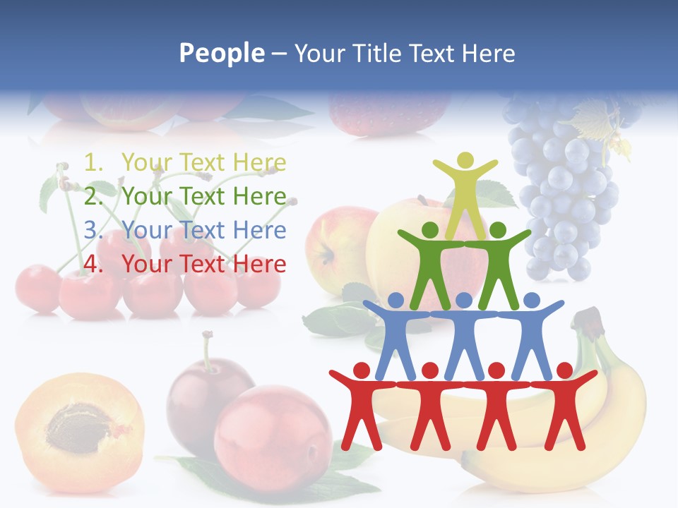 Apple Fruit Tangerine PowerPoint Template