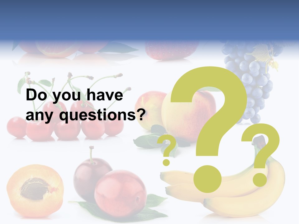 Apple Fruit Tangerine PowerPoint Template