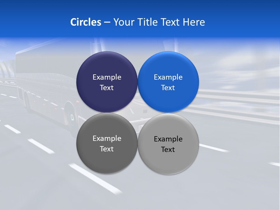 Journey Trip Speed PowerPoint Template
