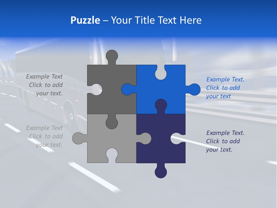 Journey Trip Speed PowerPoint Template