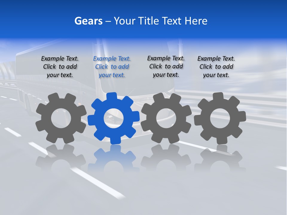 Journey Trip Speed PowerPoint Template