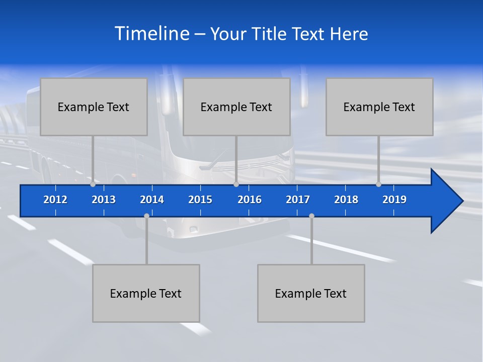 Journey Trip Speed PowerPoint Template