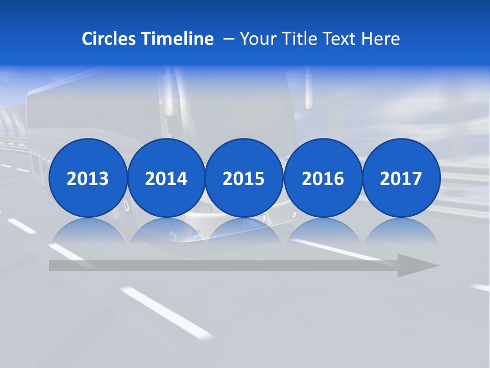 Journey Trip Speed PowerPoint Template