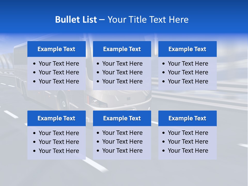 Journey Trip Speed PowerPoint Template