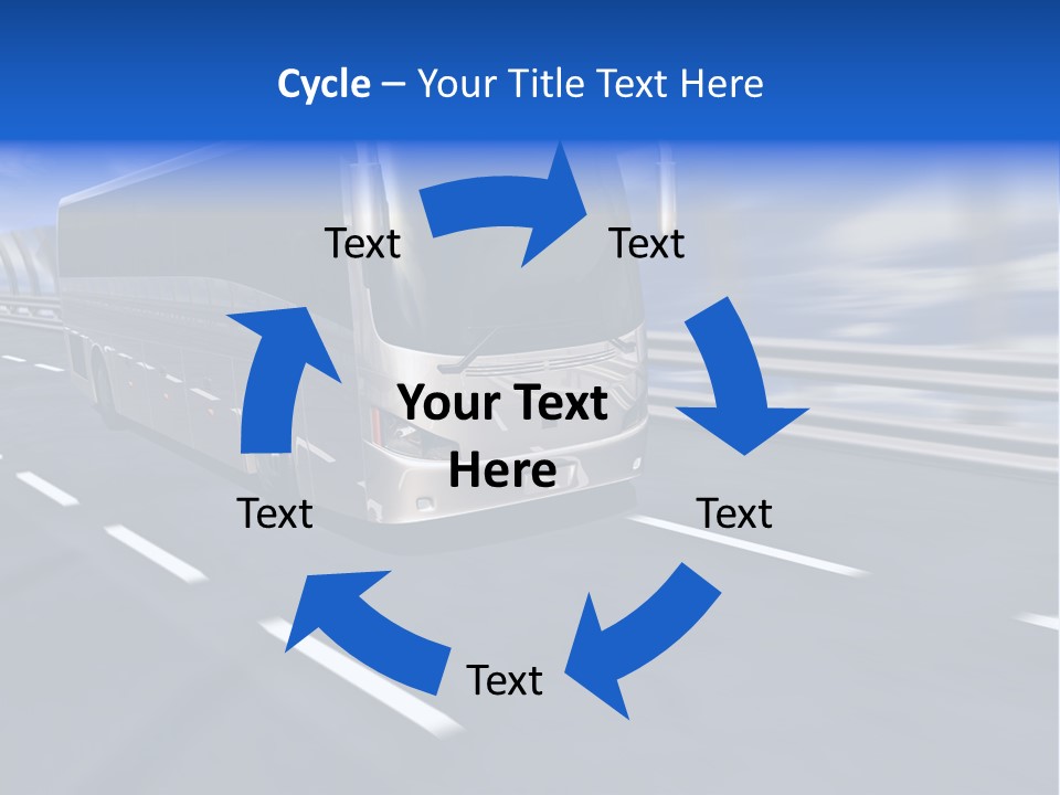 Journey Trip Speed PowerPoint Template