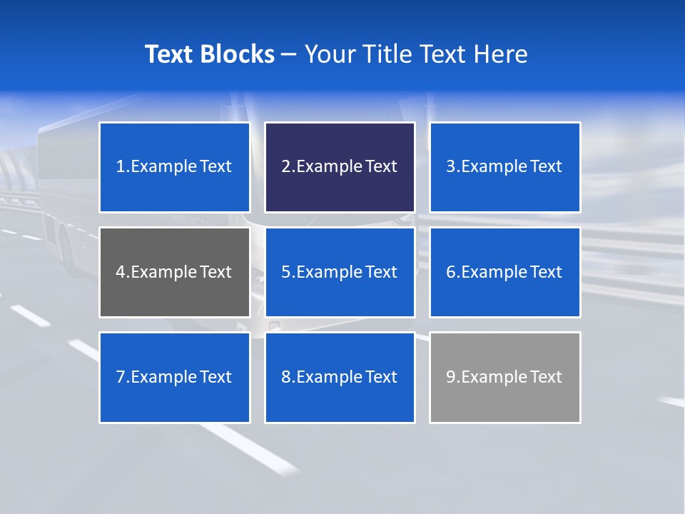 Journey Trip Speed PowerPoint Template