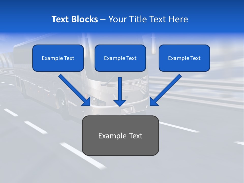 Journey Trip Speed PowerPoint Template