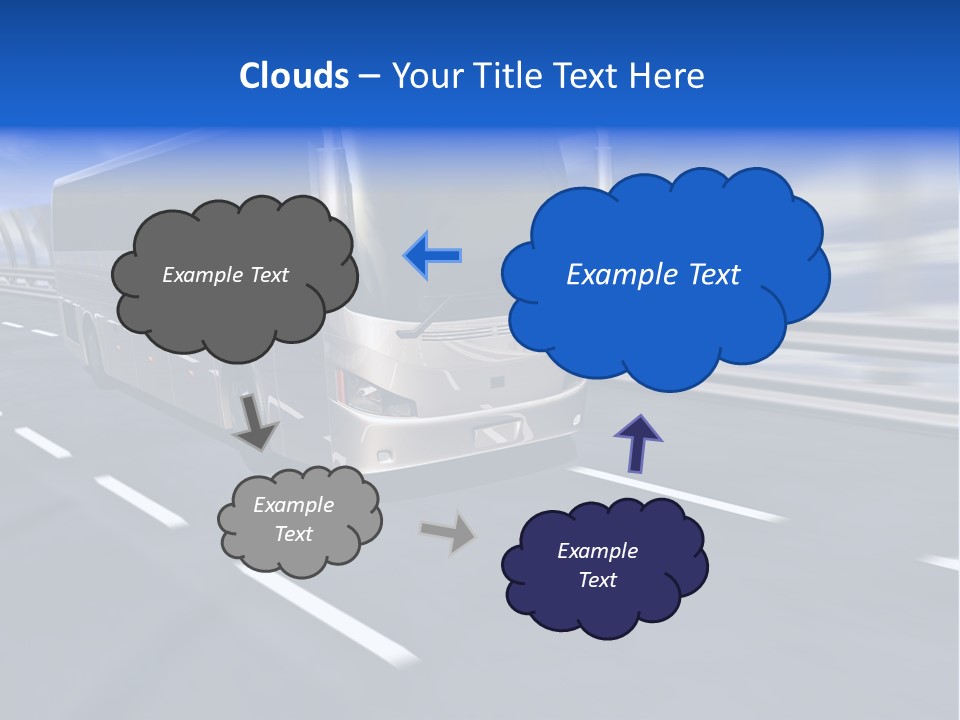 Journey Trip Speed PowerPoint Template
