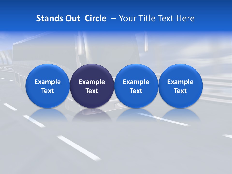 Journey Trip Speed PowerPoint Template