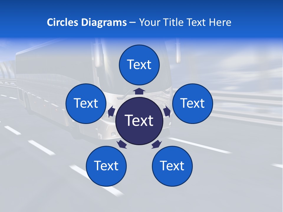 Journey Trip Speed PowerPoint Template