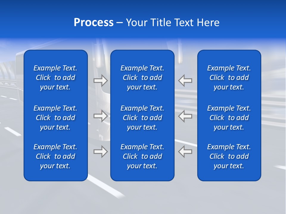 Journey Trip Speed PowerPoint Template