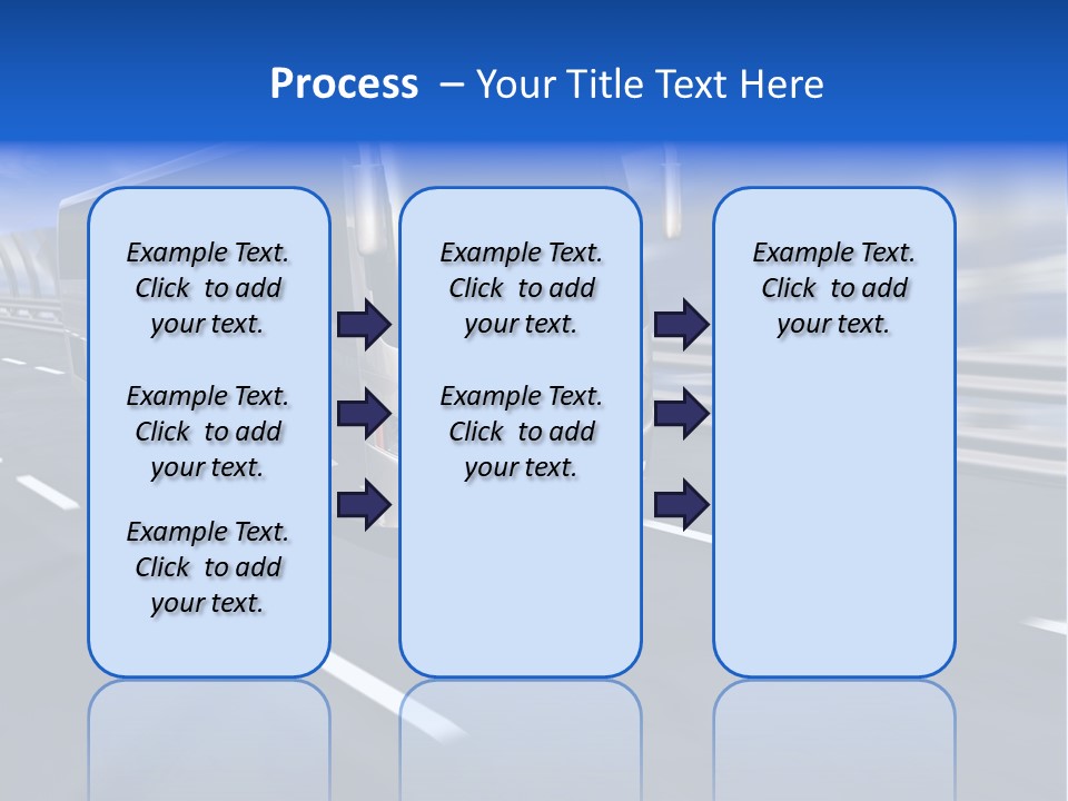 Journey Trip Speed PowerPoint Template