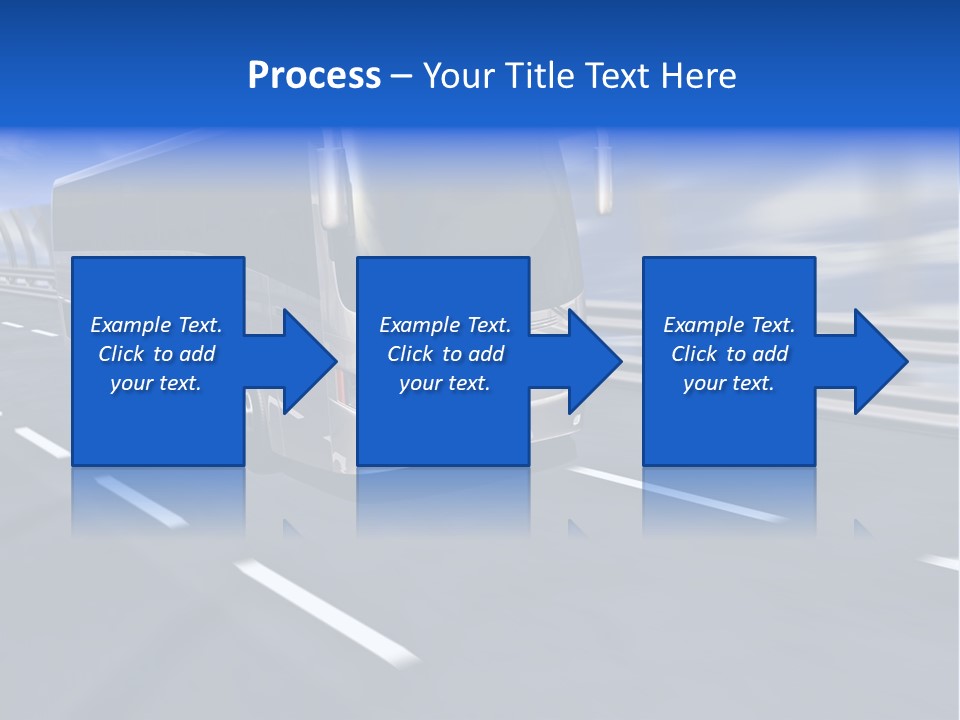 Journey Trip Speed PowerPoint Template