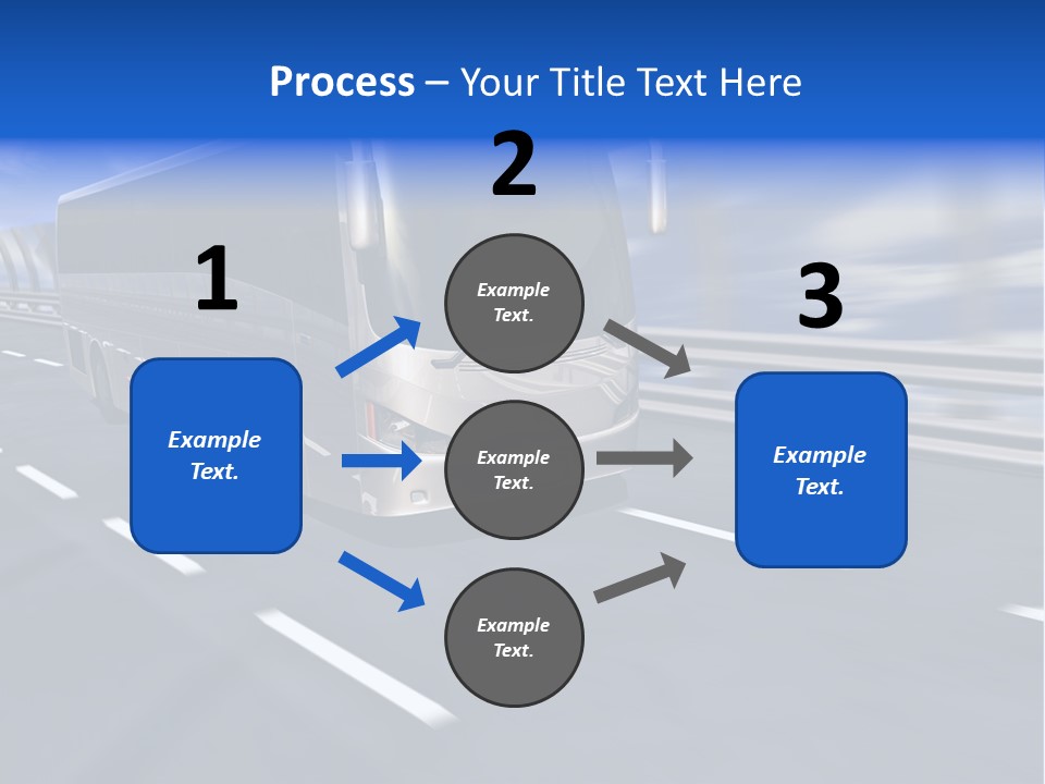 Journey Trip Speed PowerPoint Template
