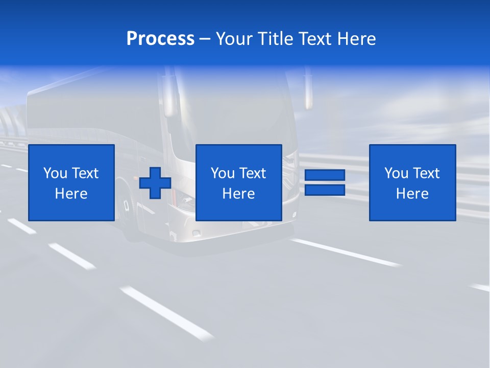 Journey Trip Speed PowerPoint Template