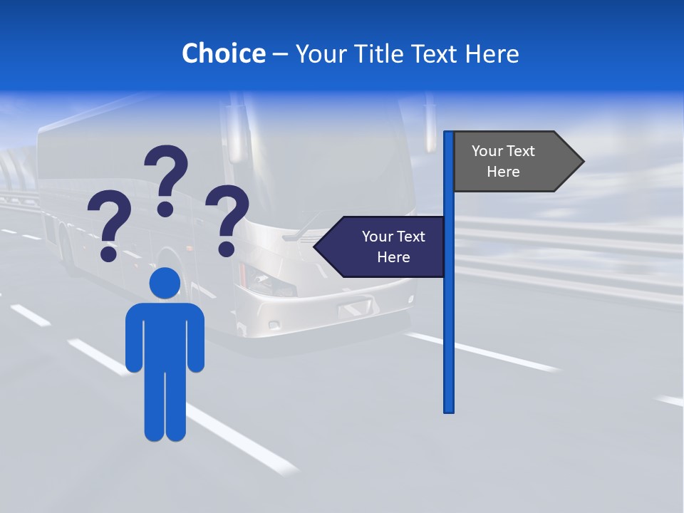 Journey Trip Speed PowerPoint Template