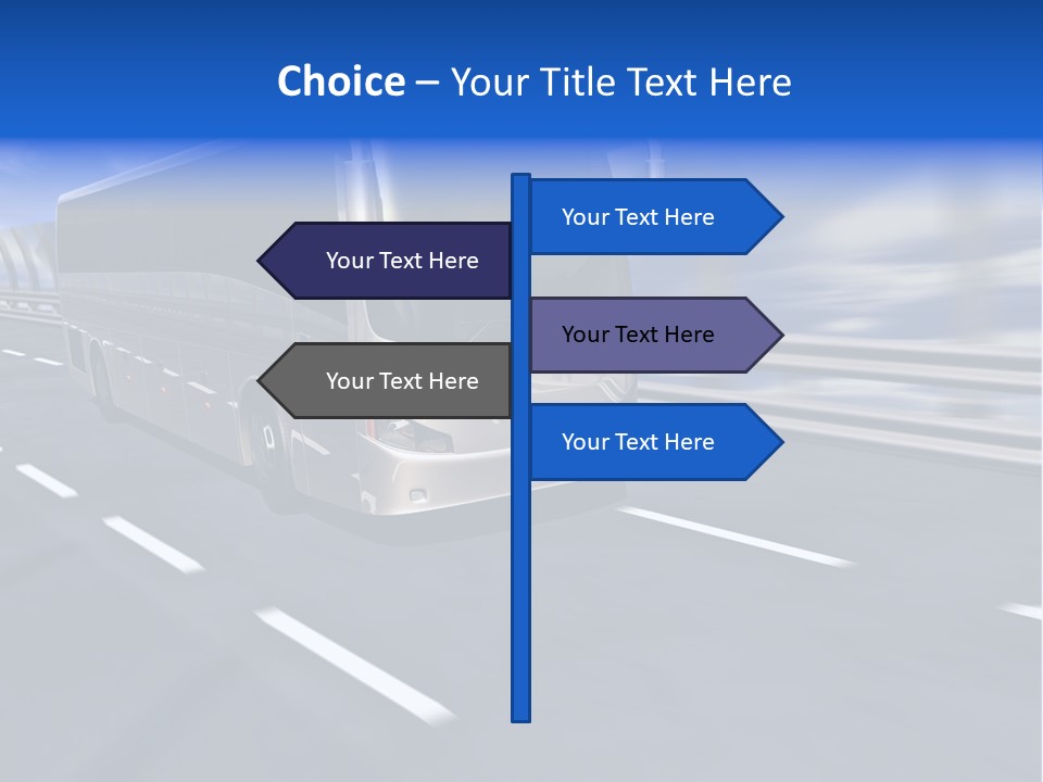 Journey Trip Speed PowerPoint Template