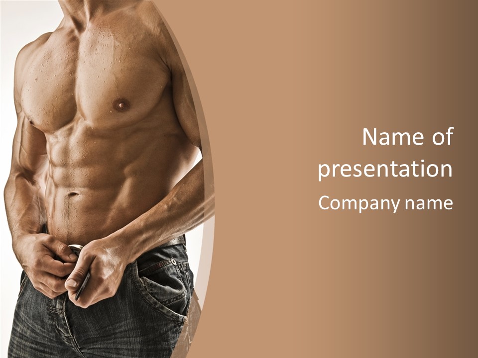 Gorgeous Headless Exercise PowerPoint Template