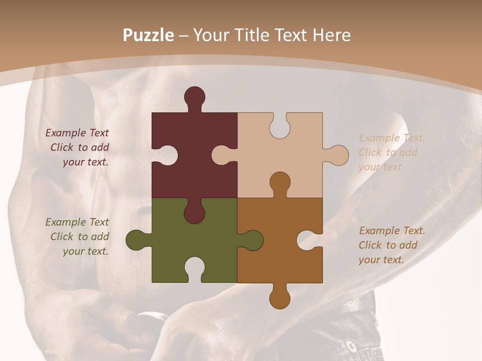 Gorgeous Headless Exercise PowerPoint Template