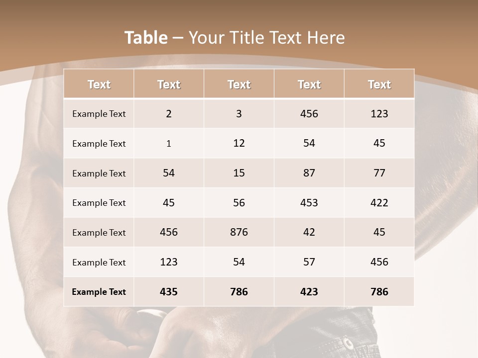 Gorgeous Headless Exercise PowerPoint Template