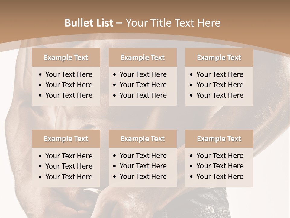 Gorgeous Headless Exercise PowerPoint Template