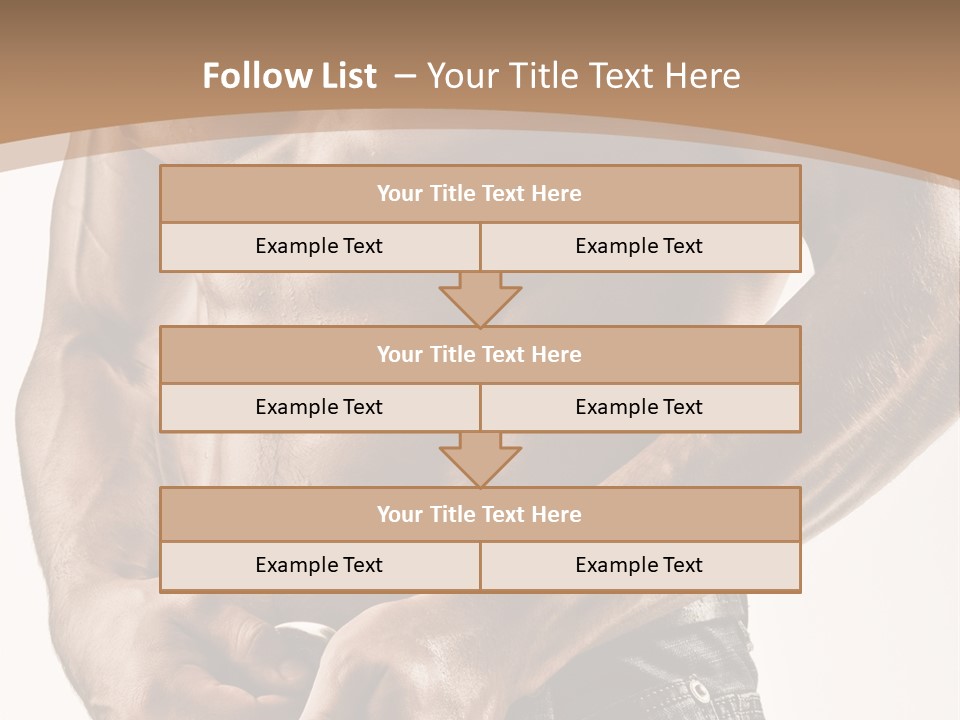 Gorgeous Headless Exercise PowerPoint Template