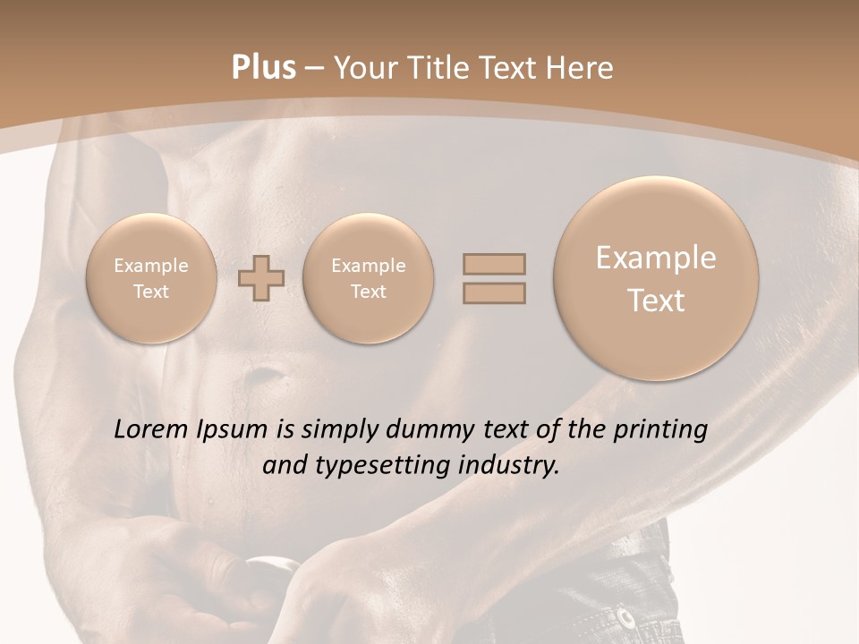 Gorgeous Headless Exercise PowerPoint Template