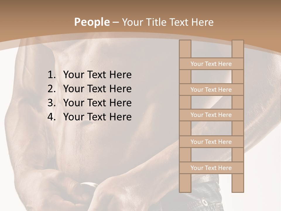 Gorgeous Headless Exercise PowerPoint Template