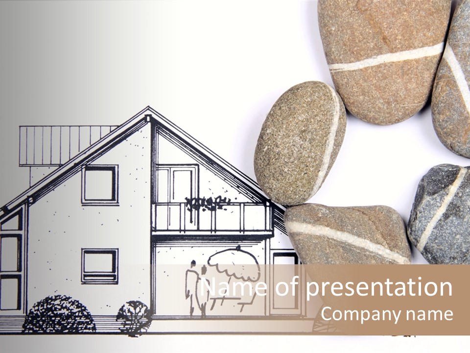 Graphic Estimate Property PowerPoint Template