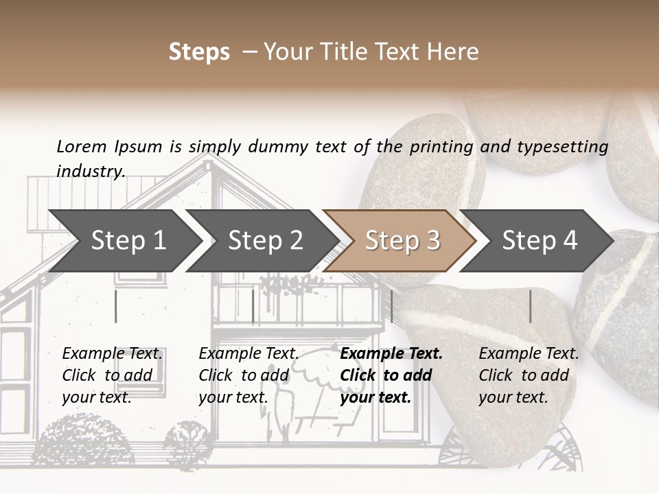 Graphic Estimate Property PowerPoint Template