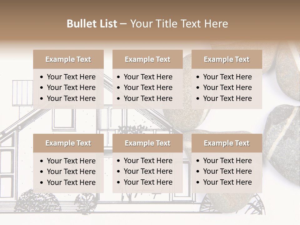 Graphic Estimate Property PowerPoint Template