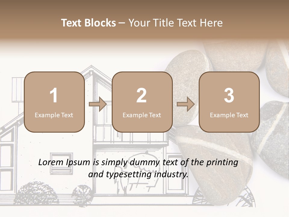 Graphic Estimate Property PowerPoint Template